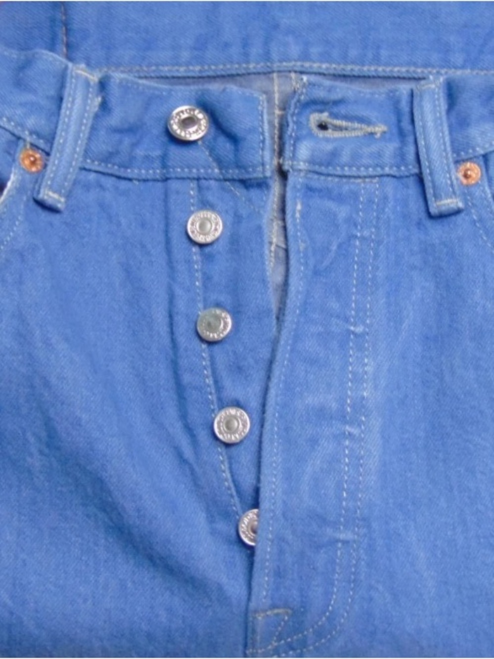 Levi’s 501XX Button Fly Jeans Men’s 32x32 Light Wash Straight Leg